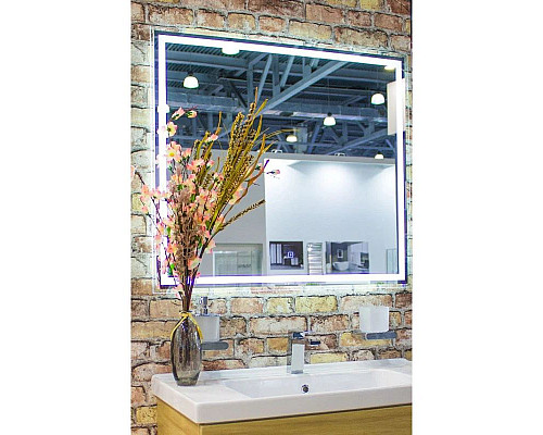 Купить Зеркало 90х80 см Art&Max Monza AM-Mon-900-800-DS-F в магазине сантехники Santeh-Crystal.ru