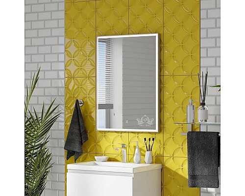 Купить Зеркало 60х80 см Art&Max Arezzo AM-Are-600-800-DS-FC в магазине сантехники Santeh-Crystal.ru