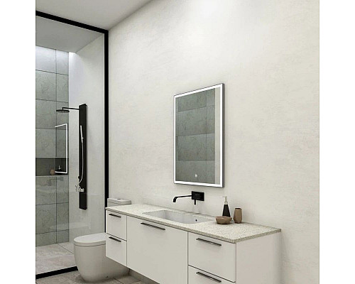 Купить Зеркало 60х80 см Art&Max Arezzo AM-Are-600-800-DS-FC в магазине сантехники Santeh-Crystal.ru