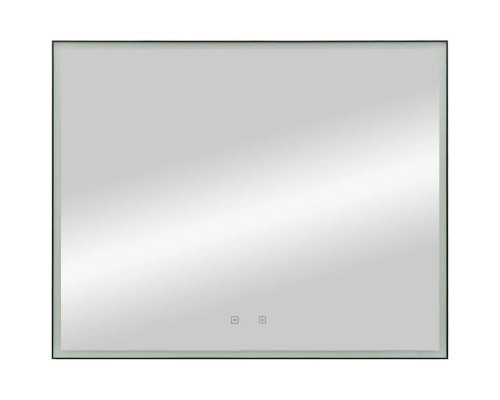 Заказать Зеркало 100х80 см Art&Max Arezzo AM-Are-1000-800-DS-FC-H-Nero в магазине сантехники Santeh-Crystal.ru