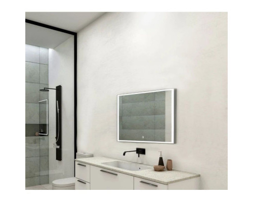 Заказать Зеркало 100х80 см Art&Max Arezzo AM-Are-1000-800-DS-FC в магазине сантехники Santeh-Crystal.ru