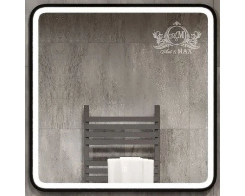 Заказать Зеркало 80х80 см Art&Max Genova AM-Gen-800-800-DS-F в магазине сантехники Santeh-Crystal.ru