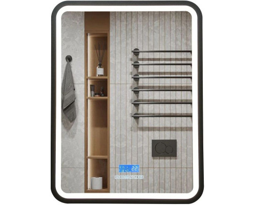 Приобрести Зеркало 60х80 см Art&Max Genova AM-Gen-600-800-S-F-MFP в магазине сантехники Santeh-Crystal.ru