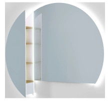 Зеркальный шкаф 139,8 см L Jorno Solis Sol.02.141/W