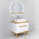 Купить Зеркало 75х75 см Jorno Simply Sim.02.75/P/W в магазине сантехники Santeh-Crystal.ru