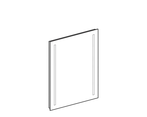 Приобрести Зеркало 50х65 см Geberit Option Basic 500.581.00.1 в магазине сантехники Santeh-Crystal.ru