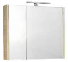 Зеркальный шкаф 76х65 см дуб верона Roca Etna 857304445