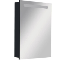 Зеркальный шкаф черный глянец 60,6х81 см L Roca Victoria Nord Black Edition ZRU9000098