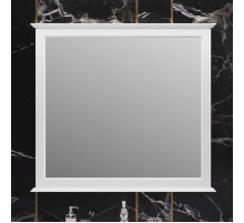 Зеркало 104,5х94,5 см белый матовый Opadiris Кантара 00-00003714
