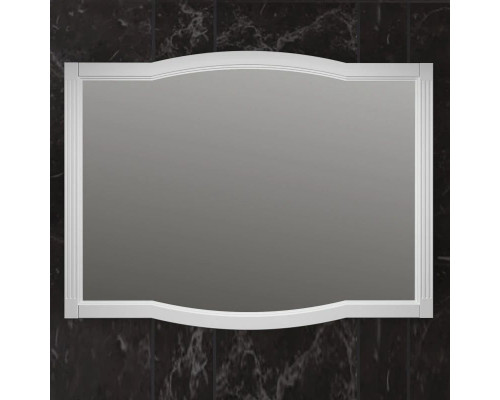 Приобрести Зеркало 118х90 см белый матовый Opadiris Лаура Z0000012471 в магазине сантехники Santeh-Crystal.ru