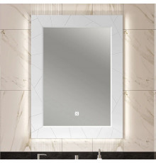 Зеркало 70х100 см белый матовый Opadiris Луиджи 00-00000543