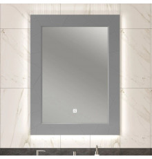 Зеркало 70х100 см серый матовый Opadiris Луиджи 00-00000542