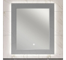Зеркало 90х100 см серый матовый Opadiris Луиджи 00-00000523