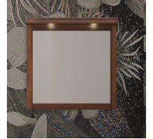 Зеркало 78х78 см светлый орех Opadiris Мираж