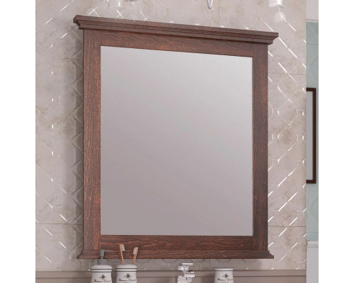 Купить Зеркало 80х88 см светлый орех Opadiris Палермо 00-00002352 в магазине сантехники Santeh-Crystal.ru