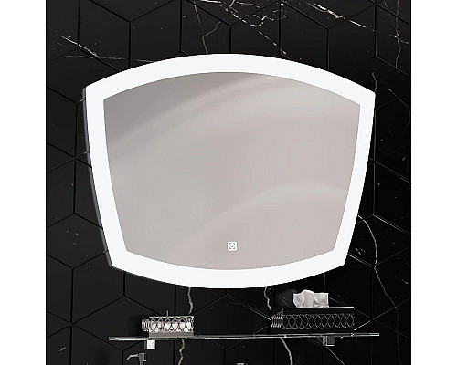 Приобрести Зеркало 90х69 см Opadiris Риголетто Z0000009910 в магазине сантехники Santeh-Crystal.ru