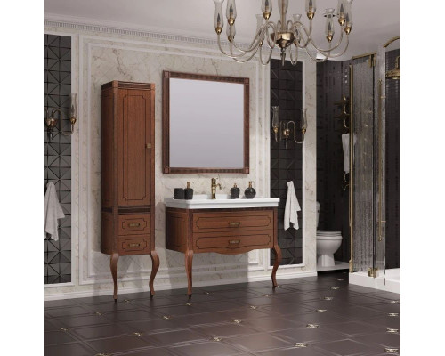 Заказать Зеркало 105х99 см светлый орех Opadiris Фреско 00-00003814 в магазине сантехники Santeh-Crystal.ru