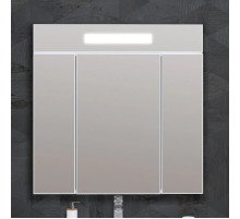 Зеркальный шкаф 75х80 см белый Opadiris Фреш Z0000010398