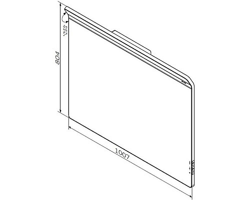 Santeh-Crystal.ru: Зеркало 100,7х80,4 см Am.Pm Inspire 2.0 M50AMOX1001SA Приобрести Зеркало 100,7х80,4 см Am.Pm Inspire 2.0 M50AMOX1001SA в магазине сантехники Santeh-Crystal.ru