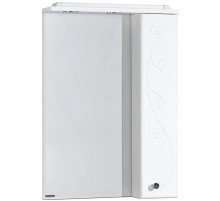 Зеркальный шкаф 60х85 см белый глянец R Акватон Лиана 1A162702LL01R