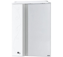 Зеркальный шкаф 65х85 см белый глянец L Акватон Лиана 1A166202LL01L