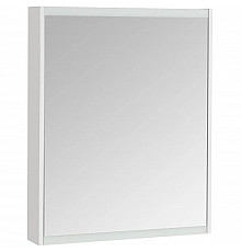 Зеркальный шкаф 65х81 см белый глянец L/R Акватон Нортон 1A249102NT010