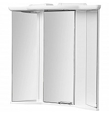 Зеркальный шкаф 62х62 см белый Акватон Альтаир 1A042702AR010