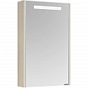Зеркальный шкаф 50х81 см ясень фабрик L Акватон Верди 1A195802VDAV0