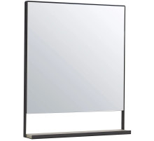 Зеркало 65х78,4 см дуб орегон/черный Акватон Лофт Урбан 1A254102LQX50