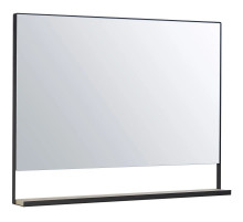 Зеркало 100х78,4 см дуб орегон/черный Акватон Лофт Урбан 1A248002LQX50