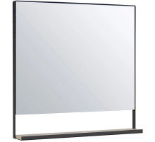 Зеркало 80х78,4 см дуб орегон/черный Акватон Лофт Урбан 1A247902LQX50