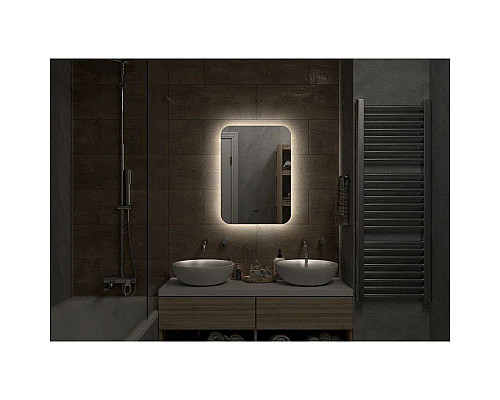 Заказать Зеркало 50х70 см Art&Max Ravenna AM-Rav-500-700-DS-F в магазине сантехники Santeh-Crystal.ru