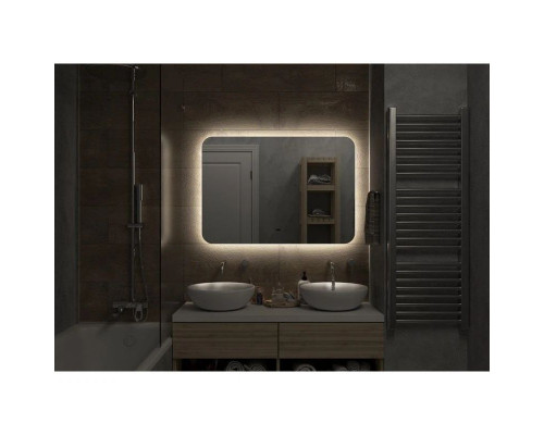 Приобрести Зеркало 100х70 см Art&Max Ravenna AM-Rav-1000-700-DS-F в магазине сантехники Santeh-Crystal.ru