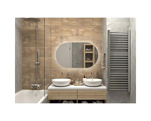 Купить Зеркало 110х65 см Art&Max Torino AM-Tor-1100-650-DS-F в магазине сантехники Santeh-Crystal.ru