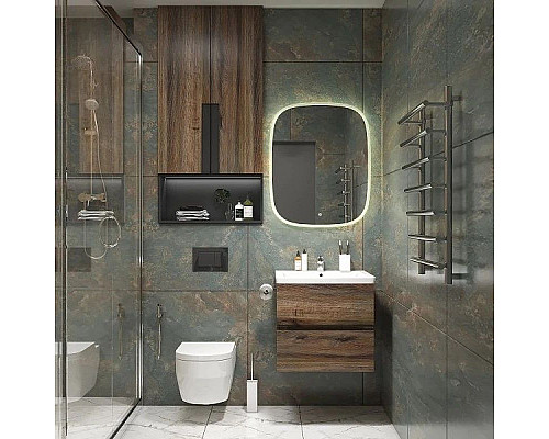 Заказать Зеркало 65х80 см Art&Max Forli AM-For-650-800-DS-F в магазине сантехники Santeh-Crystal.ru