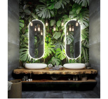 Зеркало 50х120 см Art&Max Bari AM-Bar-500-1200-DS-F-White