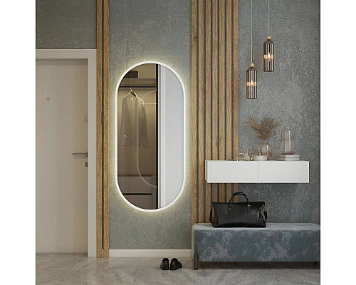 Заказать Зеркало 70х150 см Art&Max Bari AM-Bar-700-1500-DS-C-White в магазине сантехники Santeh-Crystal.ru