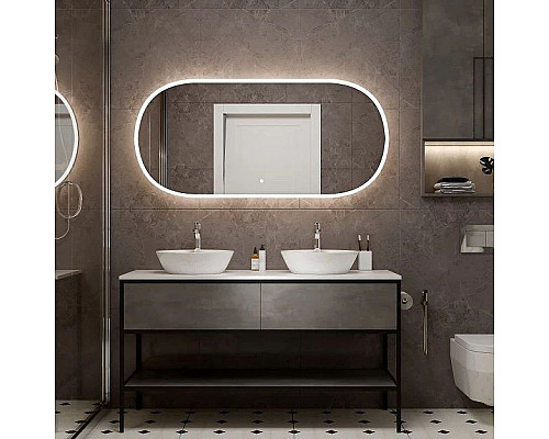 Заказать Зеркало 70х150 см Art&Max Bari AM-Bar-700-1500-DS-C-White в магазине сантехники Santeh-Crystal.ru