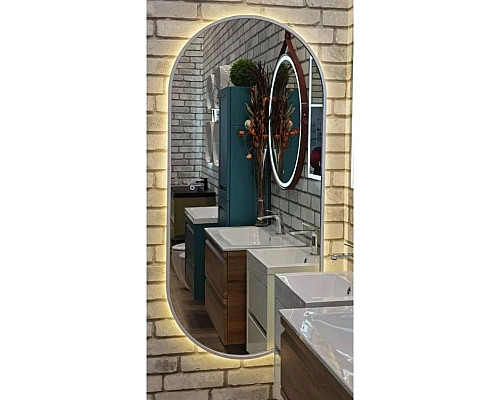 Заказать Зеркало 70х150 см Art&Max Bari AM-Bar-700-1500-DS-C-White в магазине сантехники Santeh-Crystal.ru