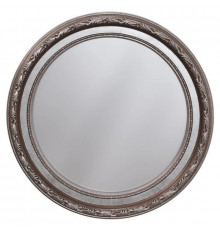 Зеркало 86,7х86,7 см античное серебро Caprigo PL301-ANTIC CR