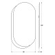 Заказать Зеркало 55х104 см графит Evoform Double BY 0312 в магазине сантехники Santeh-Crystal.ru
