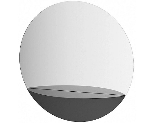 Купить Зеркало 60х60 см черный Evoform Shadow BY 0561 в магазине сантехники Santeh-Crystal.ru