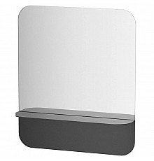 Зеркало 50х70 см черный Evoform Shadow BY 0551