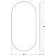 Купить Зеркало 50х100 см Evoform Ledshine BY 2597 в магазине сантехники Santeh-Crystal.ru
