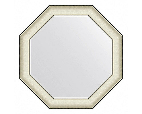 Santeh-Crystal.ru: Зеркало 69х69 см белая кожа с хромом Evoform Octagon BY 7447 Приобрести Зеркало 69х69 см белая кожа с хромом Evoform Octagon BY 7447 в магазине сантехники Santeh-Crystal.ru