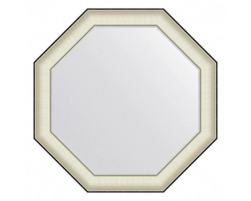 Santeh-Crystal.ru: Зеркало 64х64 см белая кожа с хромом Evoform Octagon BY 7440 Заказать Зеркало 64х64 см белая кожа с хромом Evoform Octagon BY 7440 в магазине сантехники Santeh-Crystal.ru