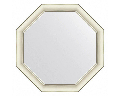 Заказать Зеркало 56х56 см белый с серебром Evoform Octagon BY 7437 в магазине сантехники Santeh-Crystal.ru