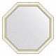 Приобрести Зеркало 61х61 см белый с серебром Evoform Octagon BY 7431 в магазине сантехники Santeh-Crystal.ru