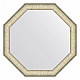 Приобрести Зеркало 65х65 см брашированное серебро Evoform Octagon BY 7429 в магазине сантехники Santeh-Crystal.ru