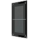 Заказать Зеркало 109х200 см белая кожа с хромом Evoform Exclusive-G floor BY 6394 в магазине сантехники Santeh-Crystal.ru